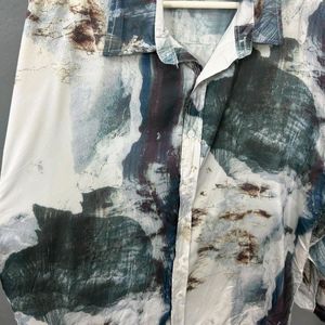 Abstract printed shirt