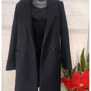 Imported Unisex Navyblue Overcoat