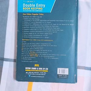 Class 12 Company Book