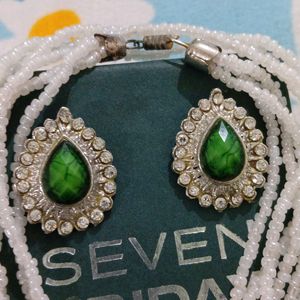 Earrings With Free Necklace