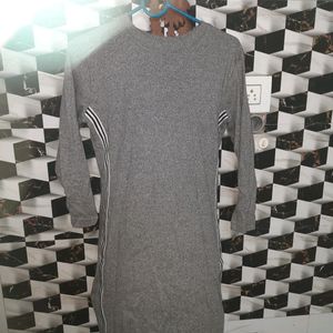 Silver Bodycon Dress