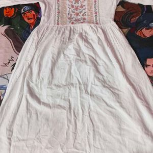 White Anarkali Kurta !!!