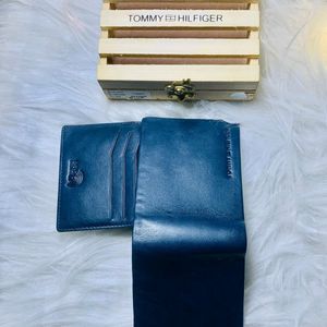 Tommy Hilfiger Genuine Leather Wallet Men's WB