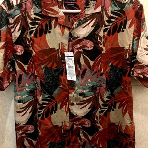 (COMBO) NETPLAY FLORAL PRINTED SHIRTS.