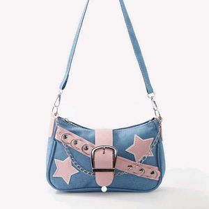 Blue Denim Purse