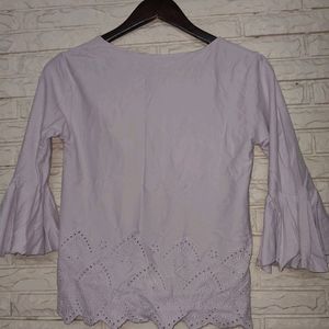 Lavender Cotton Designer Top