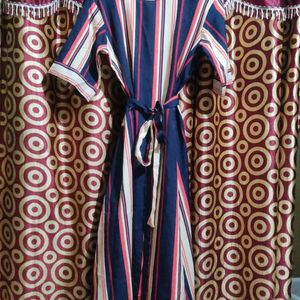 Stripe Dress For Girls