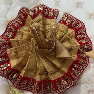 Laddu Gopal Hand Made Fancy Dress Fabric Cotton