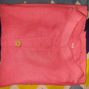 Unisex Pink Kurtha