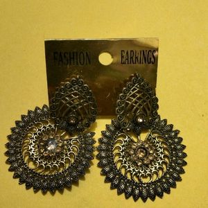 Oxidised Earrings