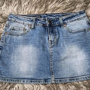 Y2k Denim Skirt