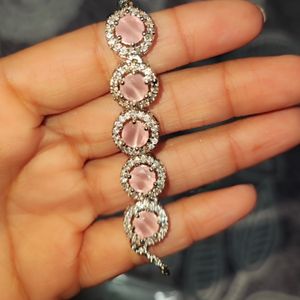 Silver American Diamonds Bracelet