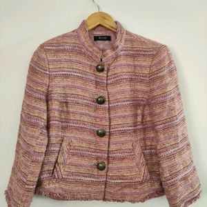 Multicolor Tweed Jacket ( Women)