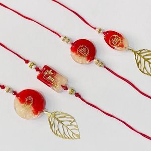 Roli chawal Resin rakhi