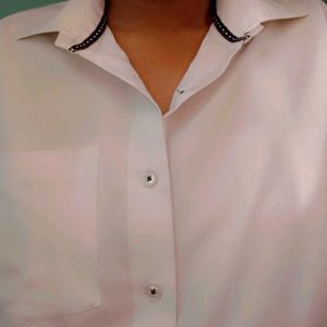 (men's craft)White Shirt For Men