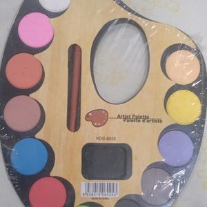 Kids Artist Pallette 12 Colors Set Of 6