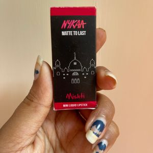 Nykaa Mini Matte Lipstick- Mishti