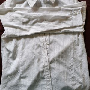 White Collar Shirt