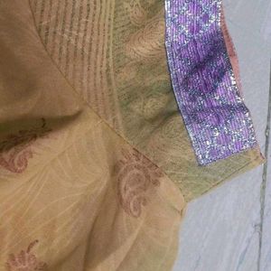 Rs. 99 Saree Nd Stitched Blouse