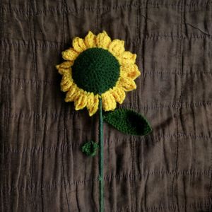 Single Crochet sunflower bouquet