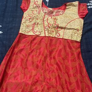 Red Function Wear Dress