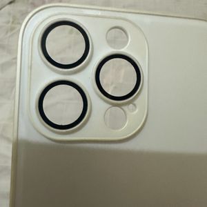 Iphone 14 Pro Max Phone Case White With Lens