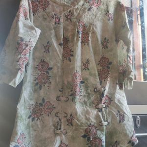 Flower Printed Top