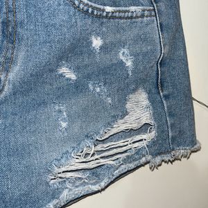 Denim Mini Shorts