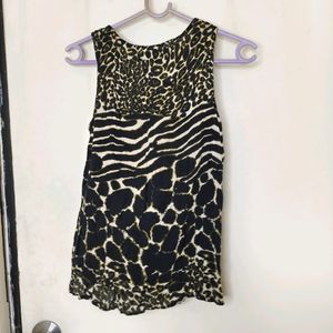 Animal Print Top