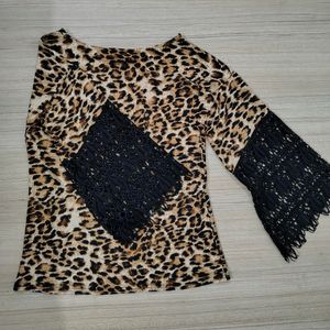 Leopard Print Top