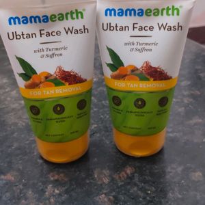 New With Tag Mama Earth Face Wash 150ml Each