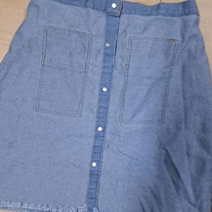 Denim Skirt New