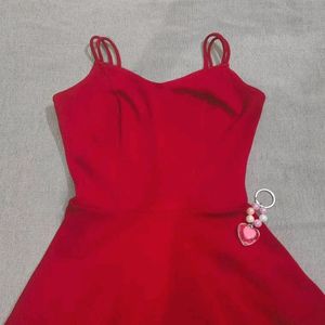 Red Skater Dress