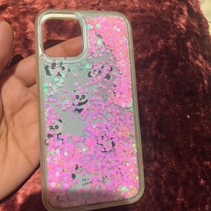 Iphone 11 Cute Mint & Pink Panda Case