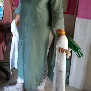 Handworked silk kurti