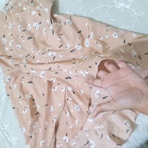 SSS Nude Floral Dress