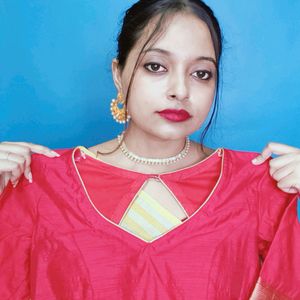 Women's Red Blouse