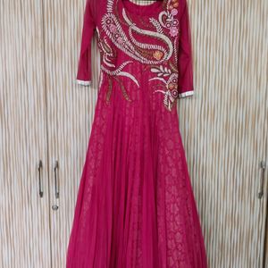 Magenta Engagement Gown Like NEW