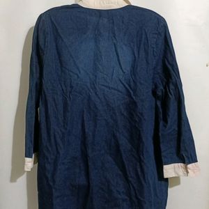 DENIM BAGGY DRESS