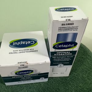 Cetaphil Optimal Hydration Daily FaceCream & Serum