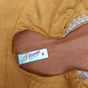 Beautiful Chanderi Silk Kurti