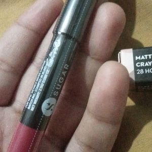 Sugar Matte As Hell Crayon Lipstick