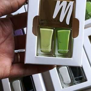 Pick Any one Myglamm Two Of Kind Nail Enamel