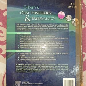 Orban's Oral Histology And Embryology 13th Edition