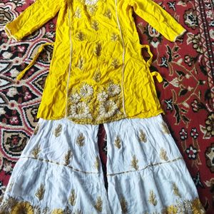 Kurta With Sharara