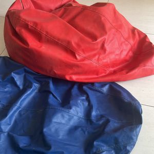 Two Small Sized Bean Bags