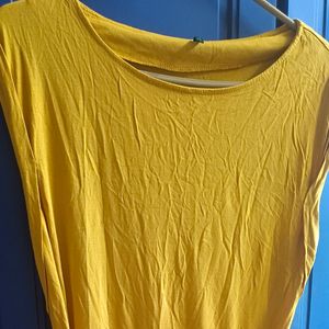 Classy Benetton Mustard Dress