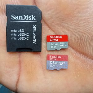 SanDisk Ultra 128gb Memory Card Original Pack Of 2