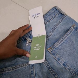 Mom Loose Fit High Waisted H&M New Denim