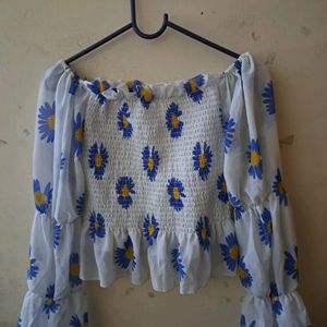 Blue Pinteresty Top